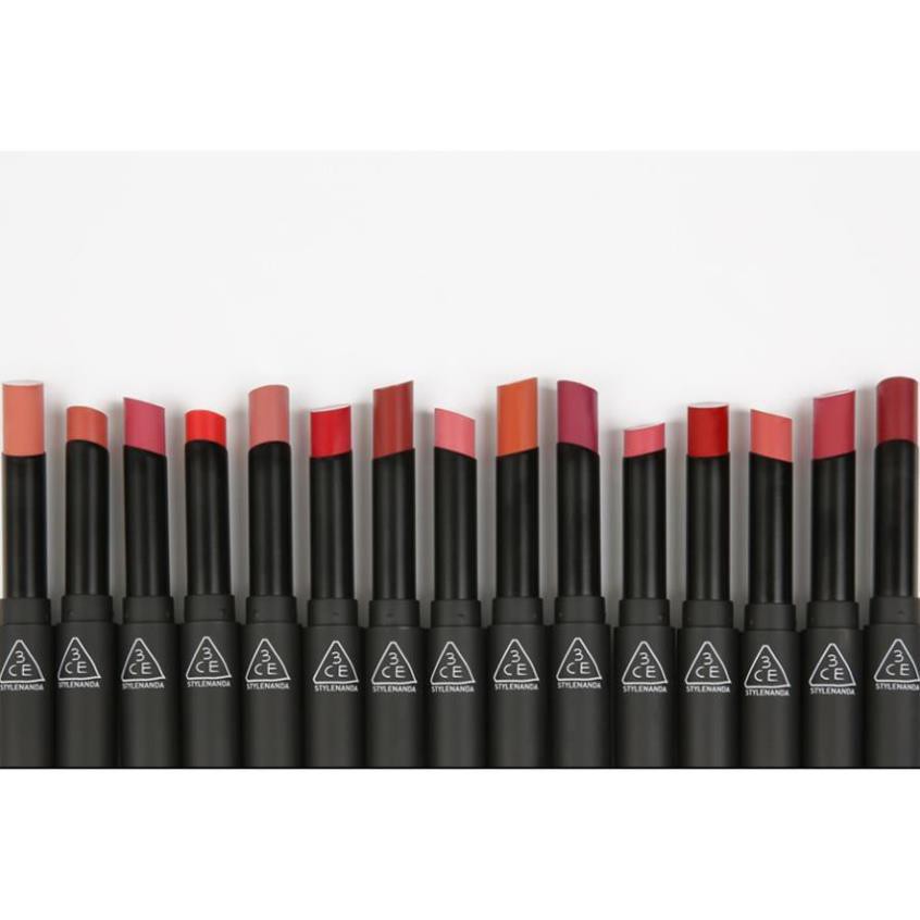 [CHÍNH HÃNG] Son Thỏi Lì 3CE Slim Velvet Lip Color