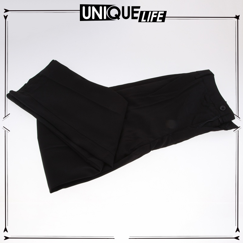 Quần tây màu đen thời trang đa năng dành cho đầu bếp