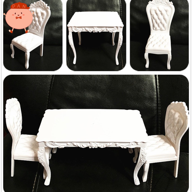 Bộ Bàn Ghế Đồ Chơi 30cm Cho Nhà Búp Bê