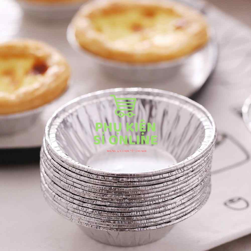 Set 50 khay/cốc/chén lót khuôn giấy bạc nướng bánh tiện dụng Store4girls