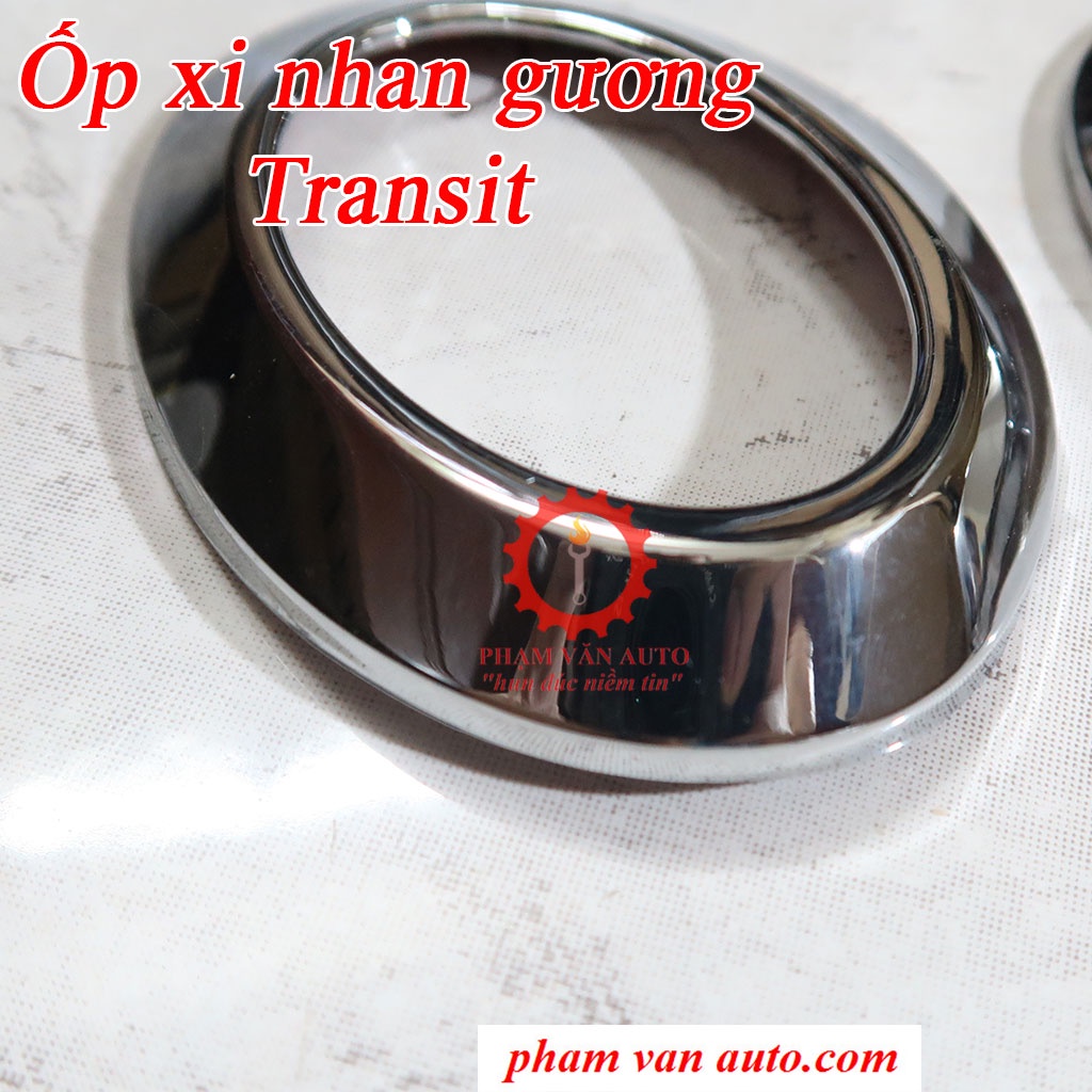 Ốp mạ xi nhan gương Ford Transit, Xi nhan hông Transit hàng cao cấp giá rẻ Phạm Văn auto