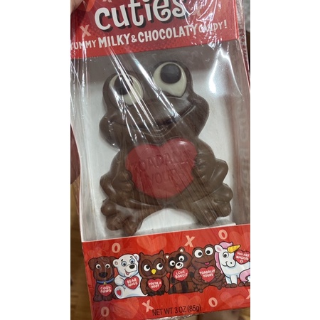 Kẹo Chocolate  CUDDLY CUTIES GUMMY MILKY &amp; CHOCOLATY CANDY Mỹ