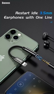 Dây chuyển đổi lightning sang 3.5mm - Hãng Baseus
