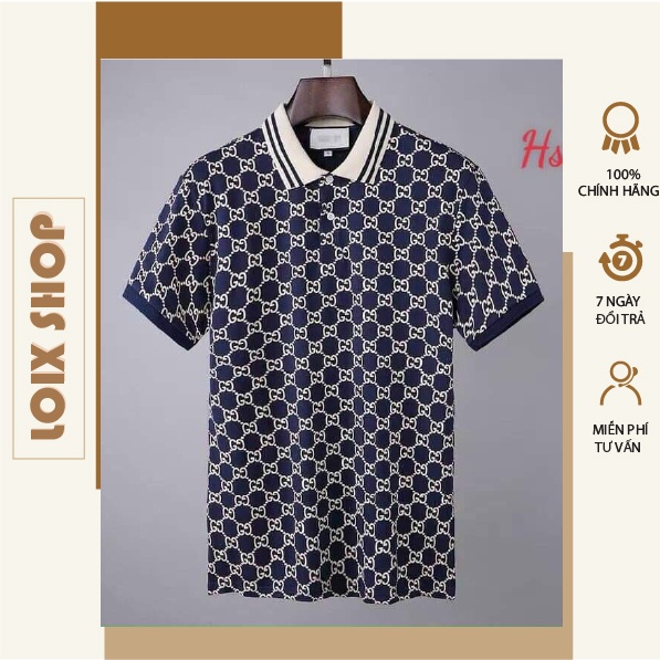 Áo guci cổ bẻ LOIX mã 1033