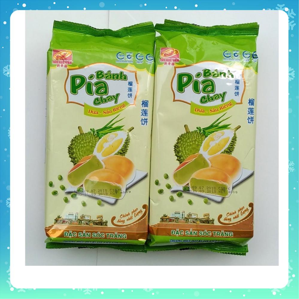 Bánh pía tân huê viên nhân khóm chay