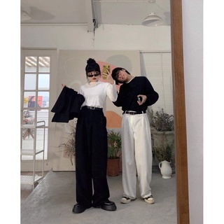 Quần ống rộng cạp cao nam nữ // M4 Outfit( có bằng size)