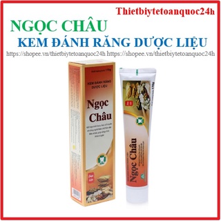 combo 7 Kem đánh răng dược liệu Ngọc Châu 100g