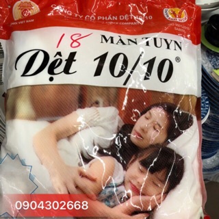 Màn tuyn dệt 10/10 , màn zozo. Vỏ sẽ khác nhau giữa các sz