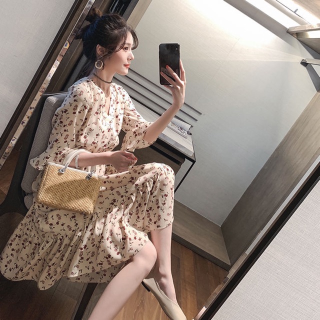 Váy hoa nhí Quảng Châu