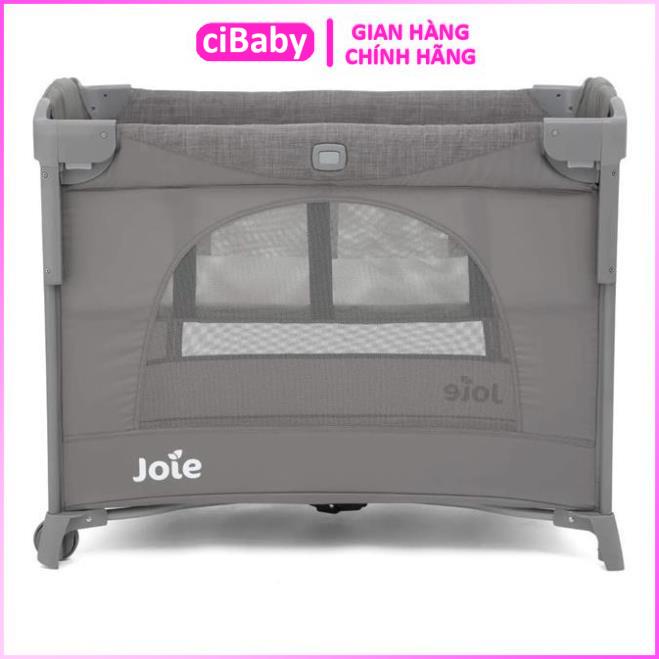 [BH 24 tháng] Giường cũi cho bé Joie Kubbie Sleep Foggy Gray