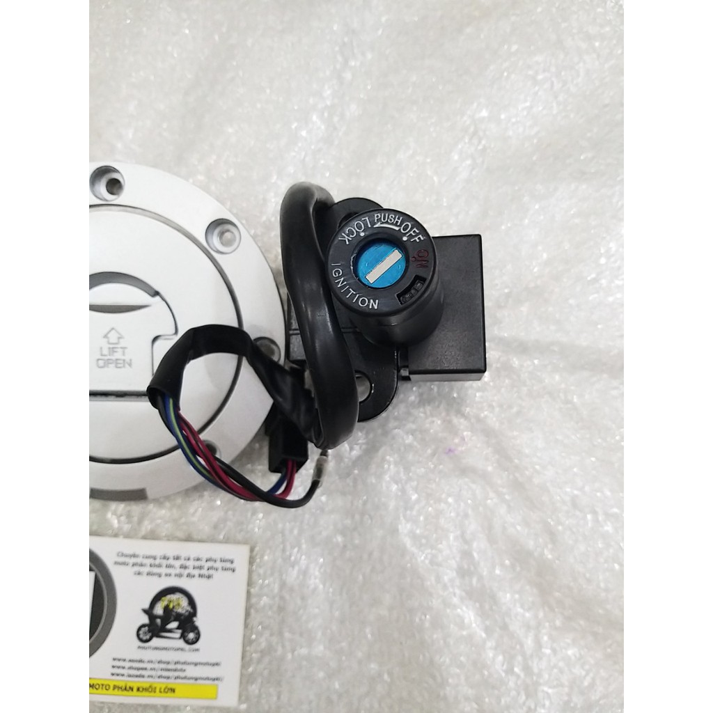 Bộ ổ khoá và nắp bình xăng lớn Honda CB400 92-98 CF400NK