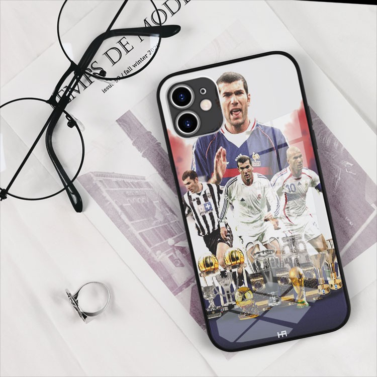 Ốp lưng kính xsportcase Zidane và cup Iphone 7 - Iphone 12 pro max OK-FOO20010220
