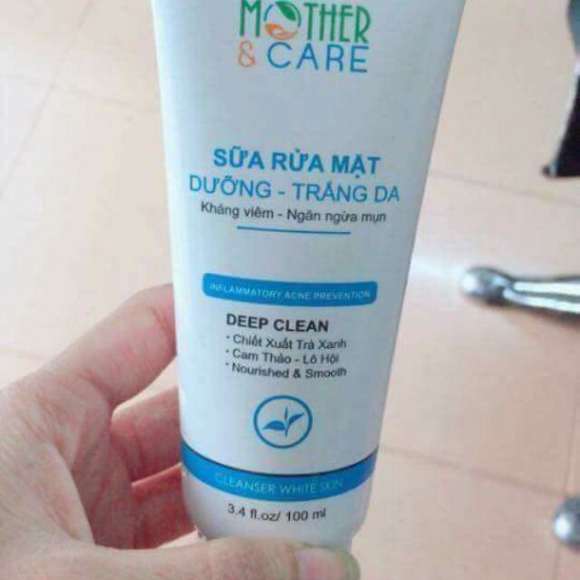 Sữa rửa mặt Mother care