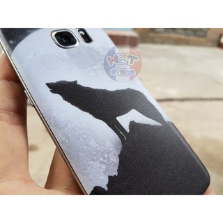 Dán mặt lưng chó sói Wolf Howl cho S7 / S7 Edge