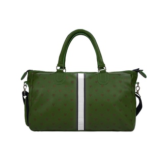 DirtyCoins Túi Logo Pattern Bowler Bag - Olive