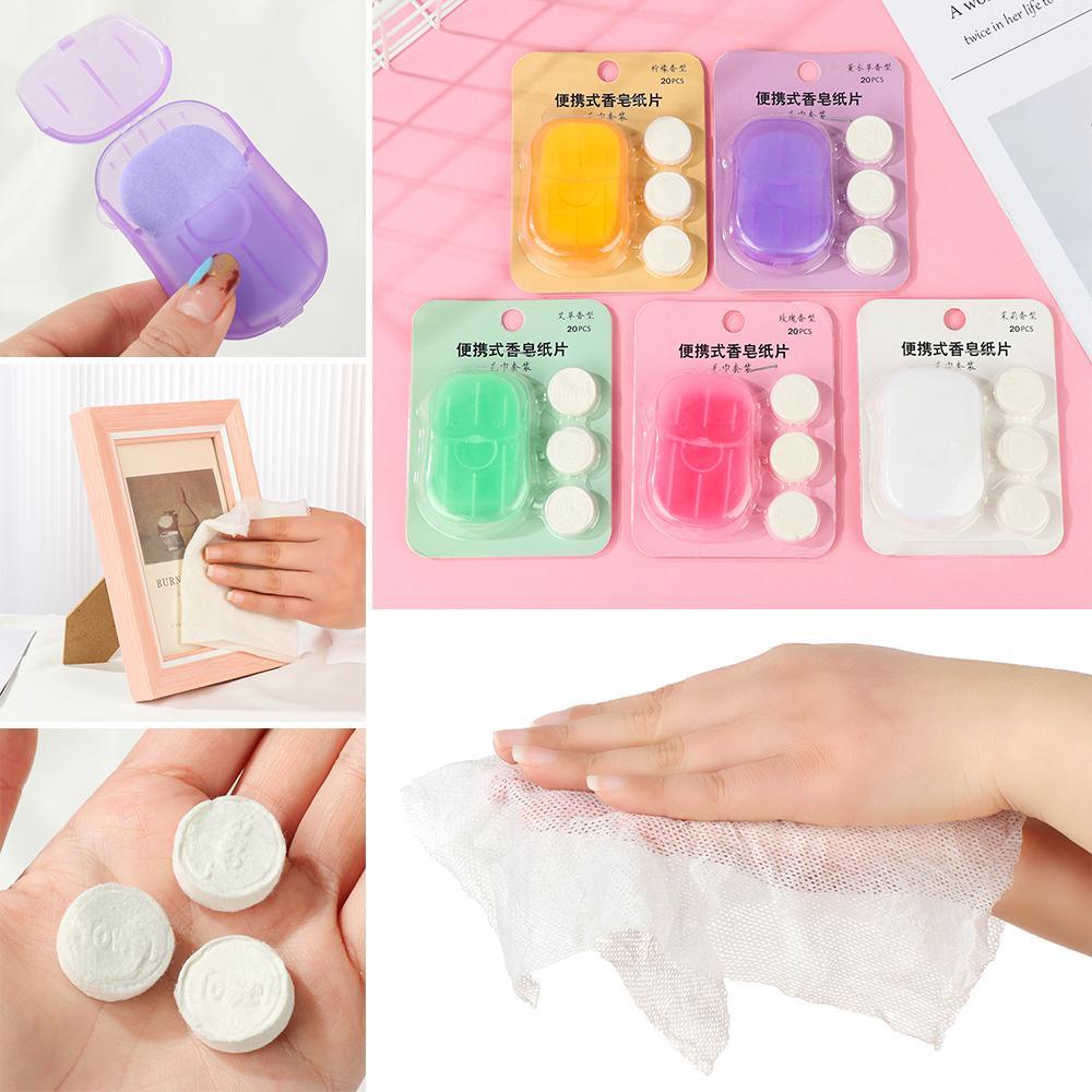 Xà Phòng Dạng Nén Làm Sạch Da Khi Đi Du Lịch Ngoài Trời