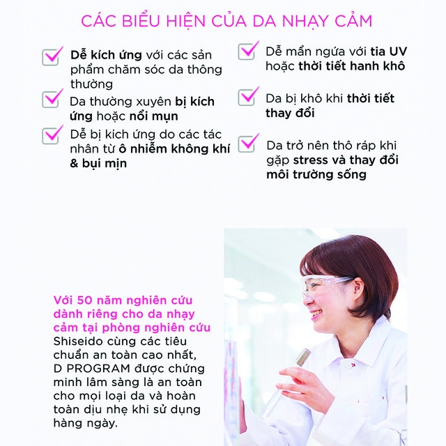 Bộ sản phẩm d program chống nắng và dưỡng trắng da