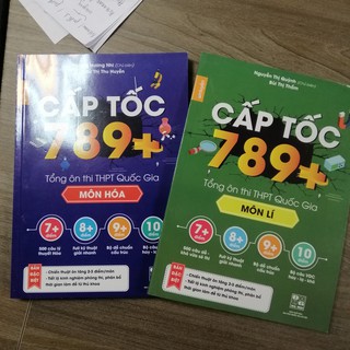 Combo Cấp Tốc 789+ Tổng Ôn Thi THPT Quốc Gia Môn Lí + Hóa