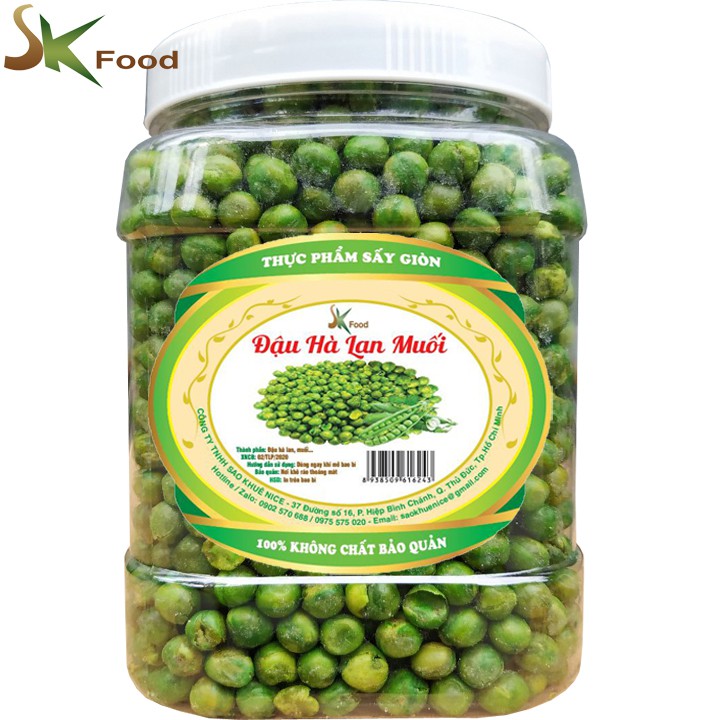 1KG ĐẬU HÀ LAN MUỐI THƠM NGON CHẤT LƯỢNG