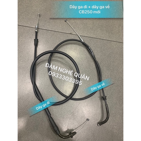 Dây ga CB250 loại tốt mới 100% 💰 135,000 VND / 1 sợi