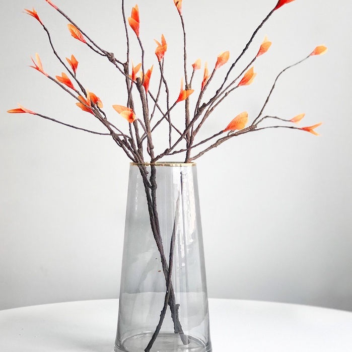 Nhánh lá bạch đàn nhân tạo dùng trang trí nhà cửa / văn phòng 53cm