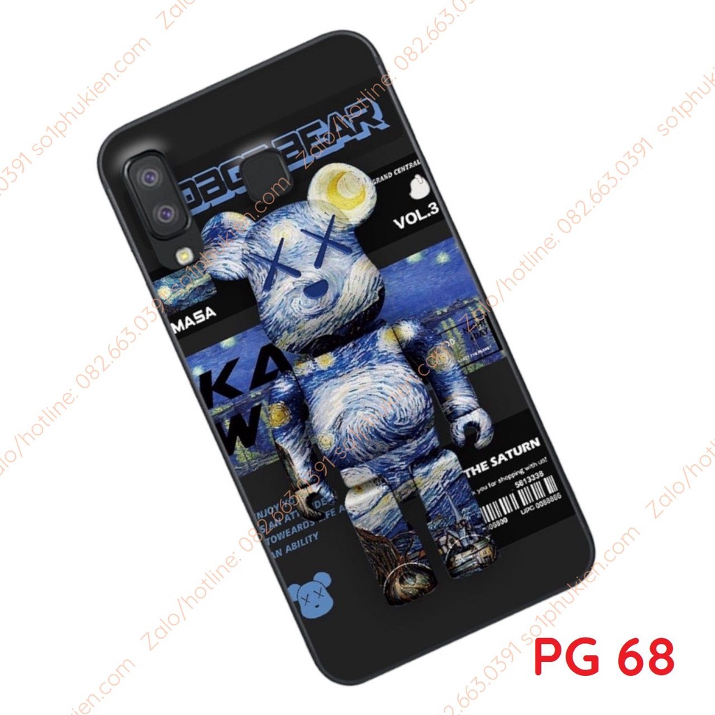 Ốp lưng Samsung A8 star/ A9 star in hình gấu, nhiều mẫu đẹp