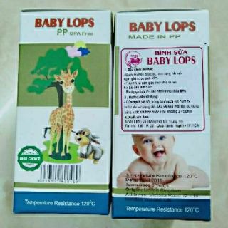 Bình sữa Baby Lops 60ml/140ml ( sỉ lẻ )