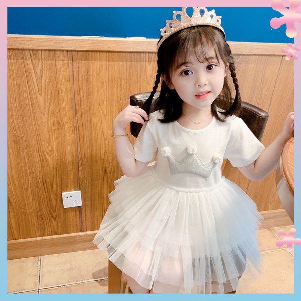 ✨✨Đầm Lưới Xếp Tầng Phong Cách Công Chúa Thời Trang Mùa Hè Hàn Quốc Hàng Mới 2022 Dành Cho Bé Gái