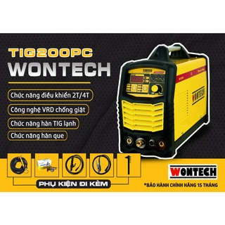 Máy hàn tig 200pc tig dc / tig xung / tig lạnh