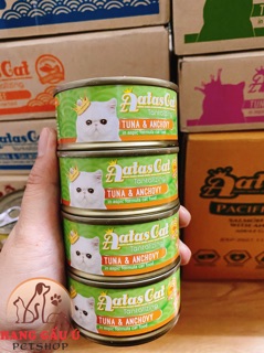 Pate cho mèo Aatas Cat lon 80g