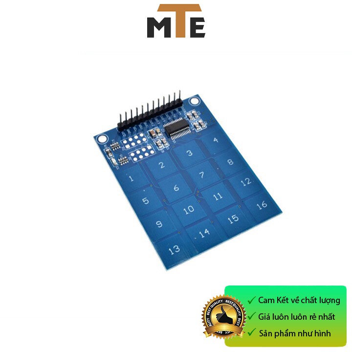 Cảm biến chạm 16 phím TTP229 - Module touch sensor cảm ứng điện dung