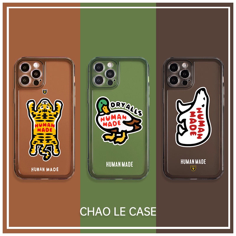 Ốp lưng trong suốt chống va đập cho iphone 13 pro 12 pro max chống vỡ Gọng TPU iphone 11 pro xs max xr x / xs 7 8 plus Ốp lưng điện thoại in hình HUMAN sành điệu