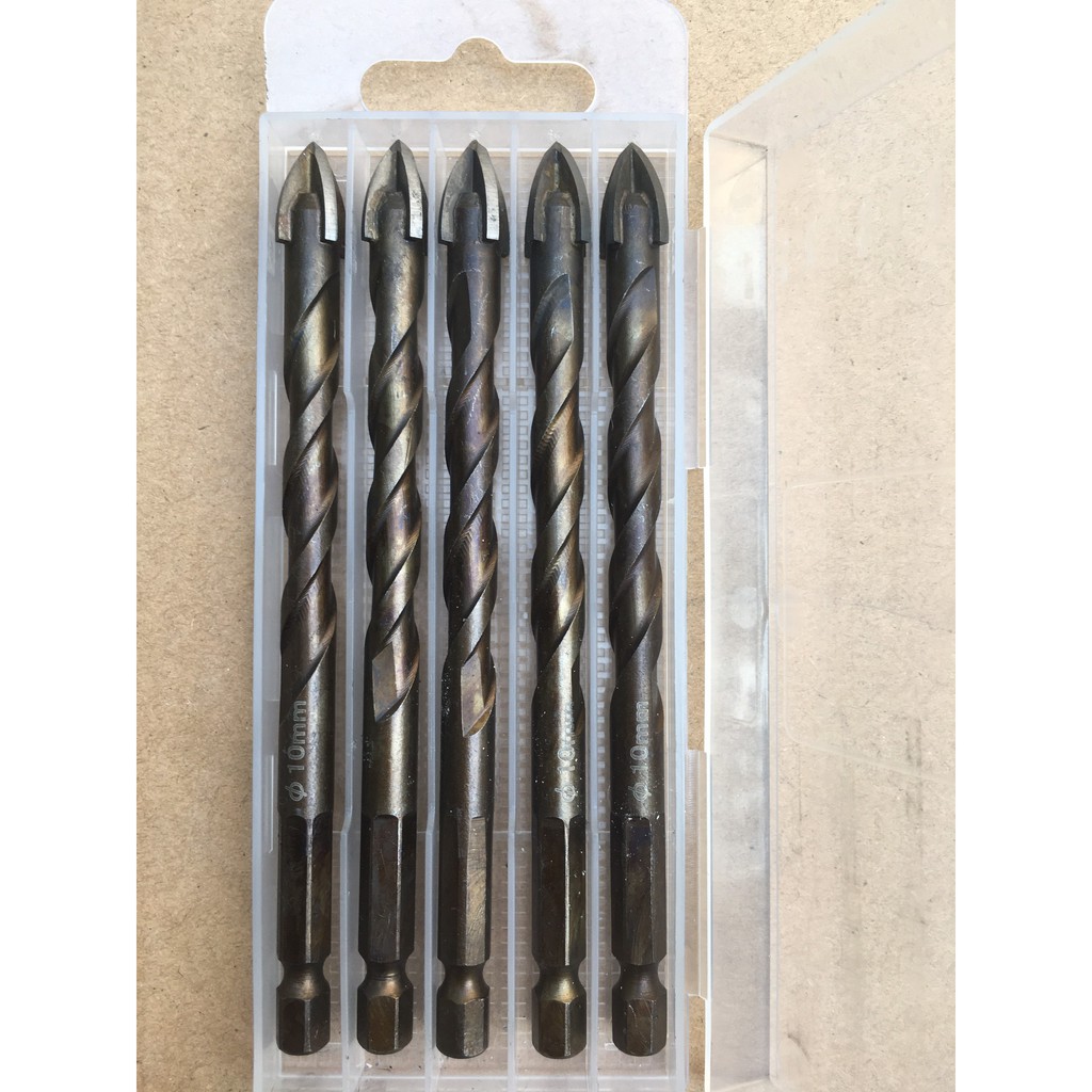 Mũi khoan cao cấp thép chuôi lục giác phi 4- 12mm hàng Nhật