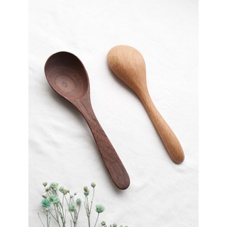 Thìa gỗ ăn cơm, chè 15.5 cm x 4 cm gỗ đẹp