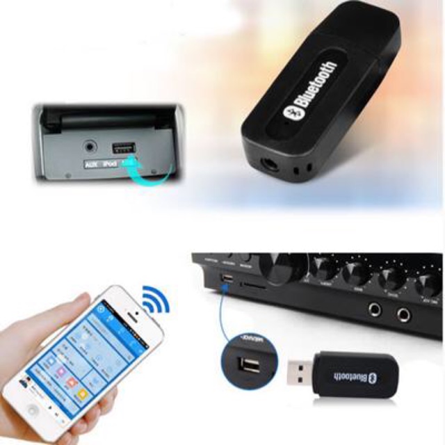 USB BLUETOOTH Biến Loa Thường Thành Loa Bluetooth