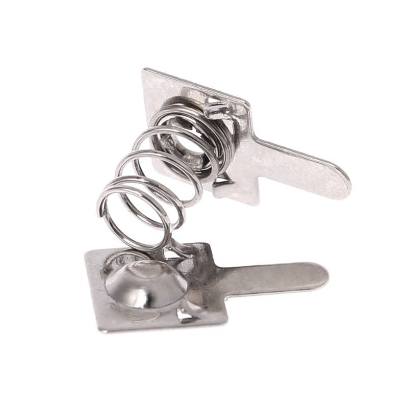 Set 100 đĩa lò xo bằng kim loại cho pin AAA