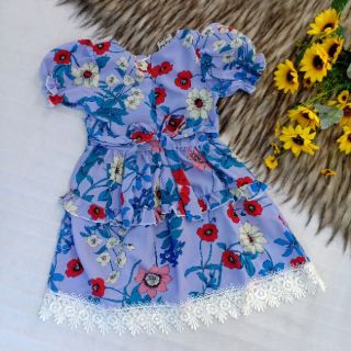 Đầm voan lụa tiểu thư nhí
