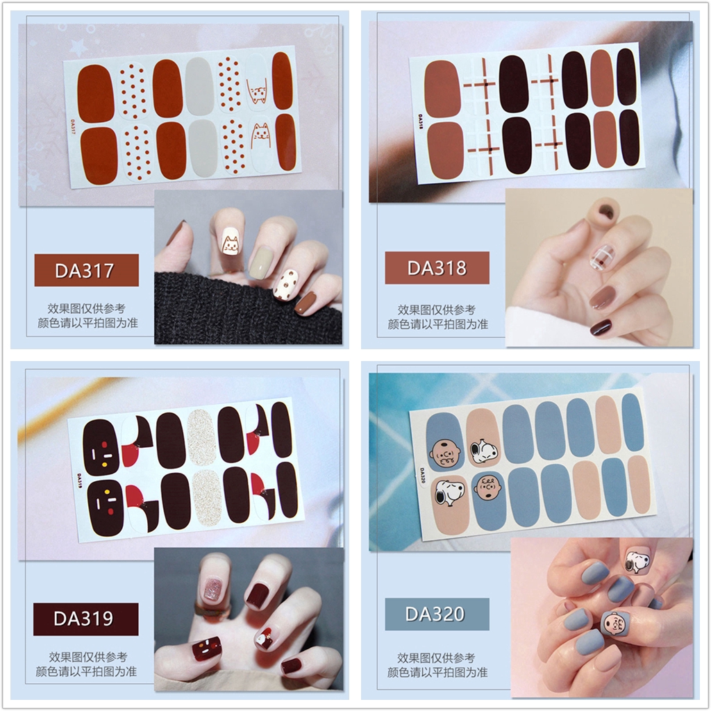 Miếng Dán 3d Trang Trí Móng Tay