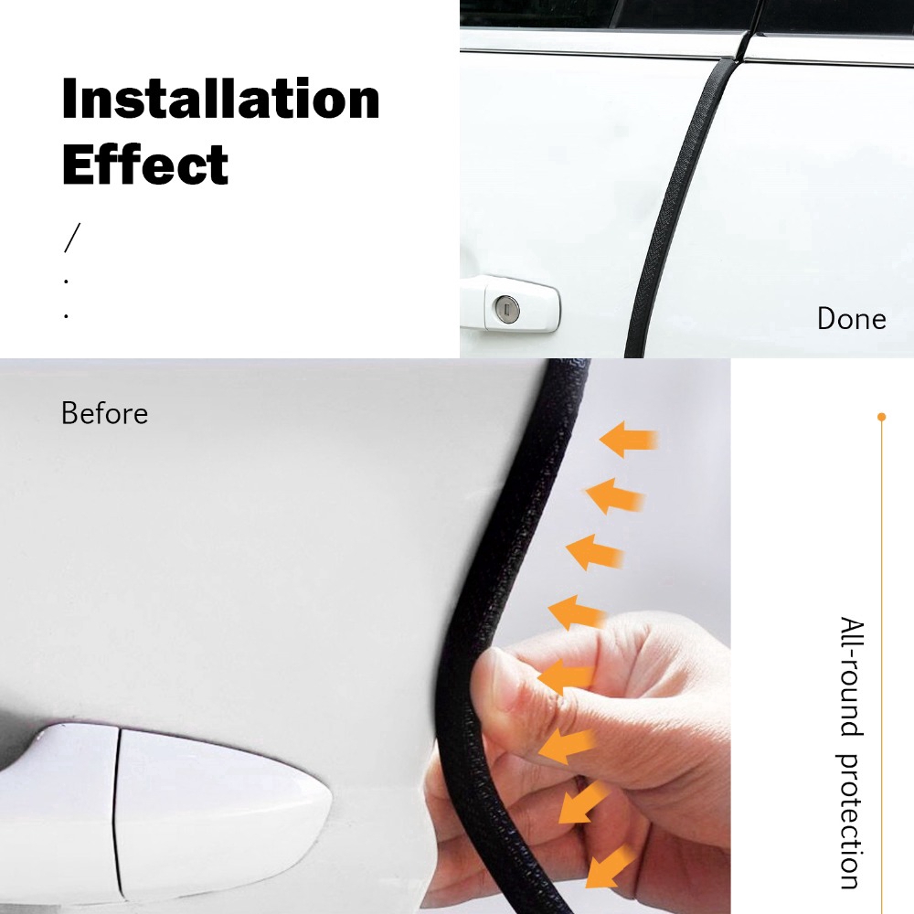 【Chuyển phát nhanh】Dây cao su chống va chạm cho xe ô tô Line Door Guard CB063 | BigBuy360 - bigbuy360.vn