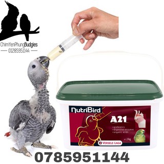 500G BỘT NUTRI A21 giàu dinh dưỡng cho vẹt non_XUẤT XỨ: BỈ - date: 6/2022.