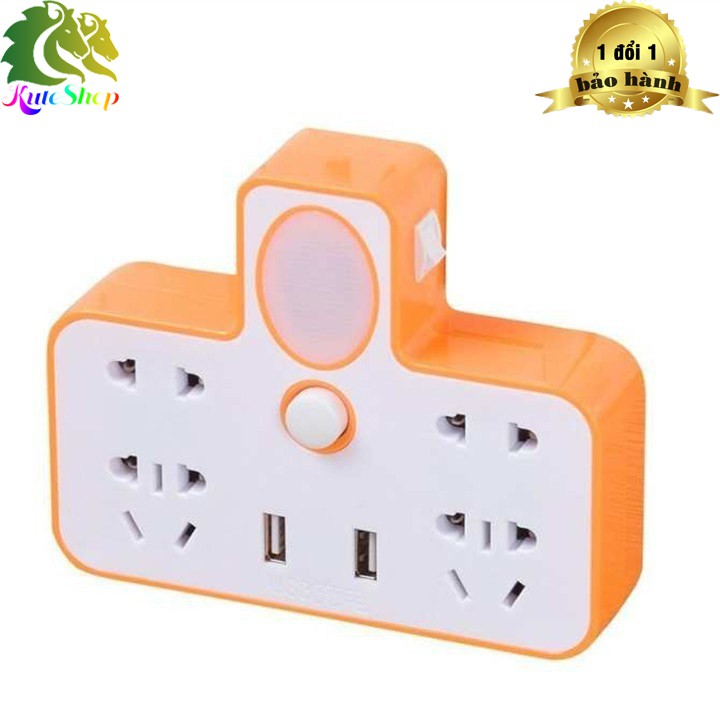 Ổ CẮM ĐIỆN THÔNG MINH KIÊM ĐÈN NGỦ VÀ CỔNG SẠC USB 5*