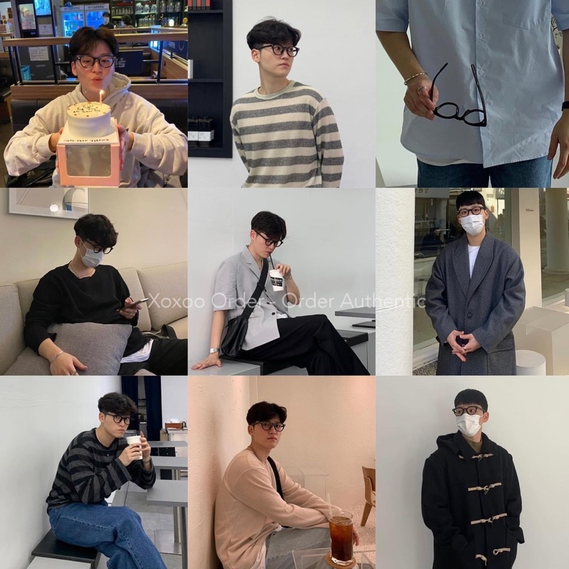 Kính local brand Hàn chính hãng no box