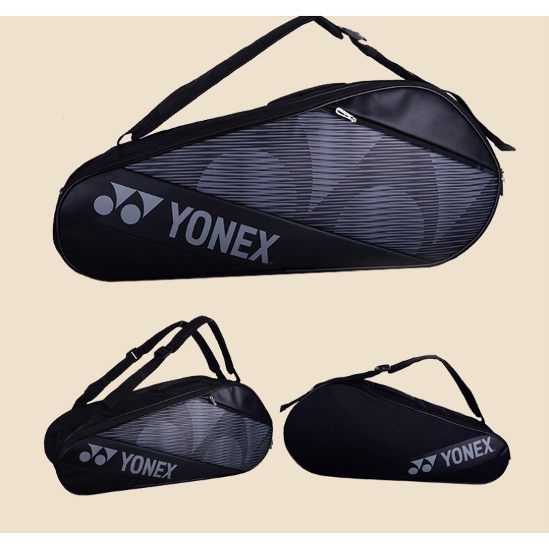 [Mẫu mới]Túi cầu lông yonex 82026CR đen chuyên dụng, thiết kế rộng rãi, mẫu mã đa dạng