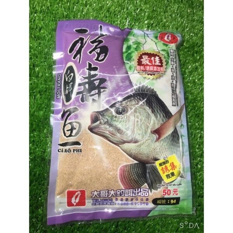Mồi câu chuyên rô phí, rô phi tím 140g
