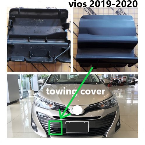 Ốp Bọc Móc Kéo Trước Xe Hơi toyota vios 2019 2020 gen4