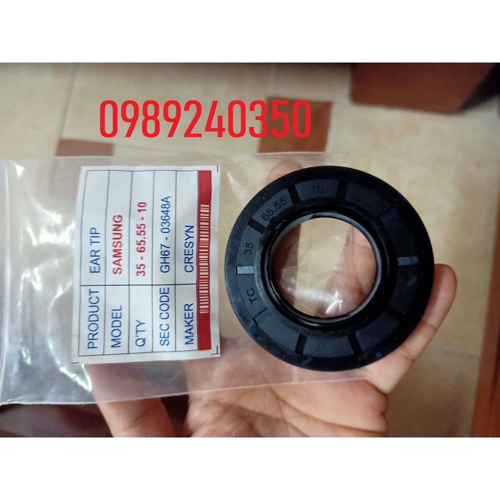 Phớt máy giặt Samsung cửa ngang WF8690NGW, WF9752N5C, WF9754SRY