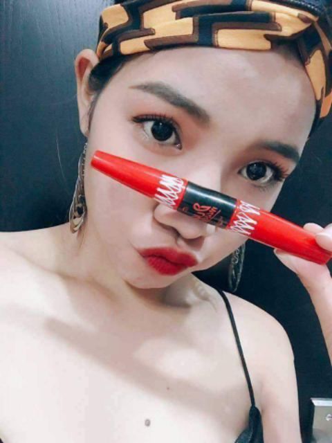 MASCARA NỐI MI 2 ĐẦU SIVANNA SUPER MODEL 5X LONG DEEP BLACK | BigBuy360 - bigbuy360.vn