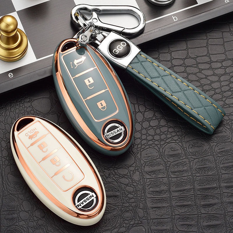 Vỏ Bảo Vệ Chìa Khóa Điều Khiển Từ Xa Bằng Tpu Chống Trầy Cho Xe Hơi Nissan Almera Grand Livina