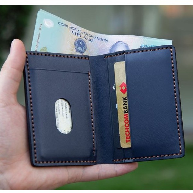 Ví Nam Mini Ví Nome Da Bò Dáng Đứng Thời Trang Nhỏ Gọn Đựng Tiền Và Đựng Thẻ Tiện Lợi KB60