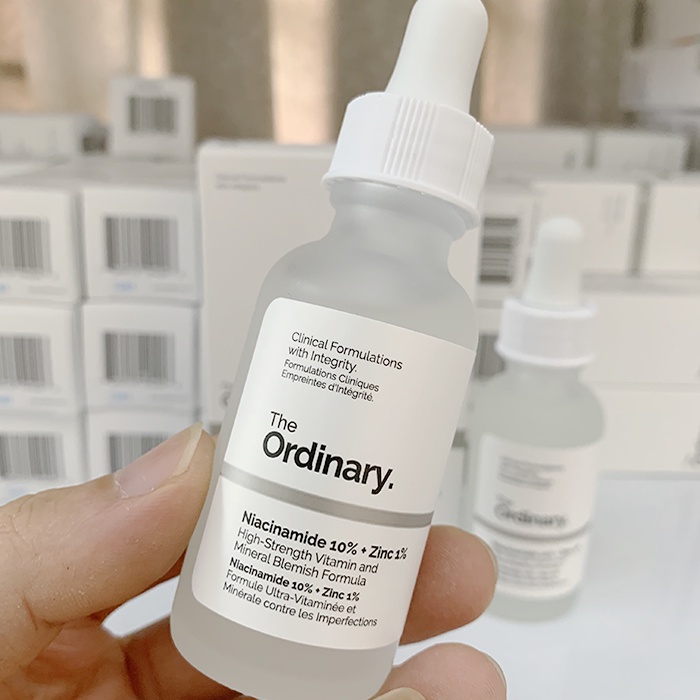 ✅[CHÍNH HÃNG SEPHORA] Tinh Chất Kiềm Dầu, Giảm Mụn The Ordinary Niacinamide 10% + Zinc 1% Serum